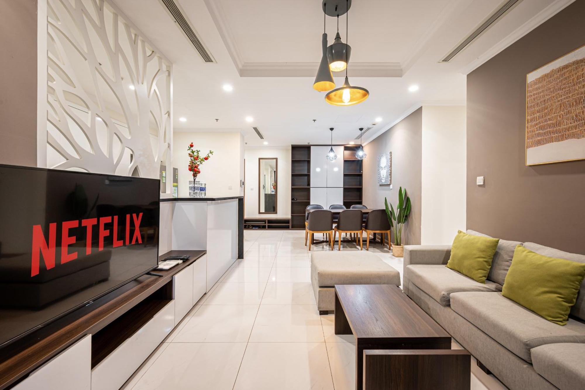 Luxury Apartment At Vinhomes Central Park Ciudad Ho Chi Minh  Exterior foto