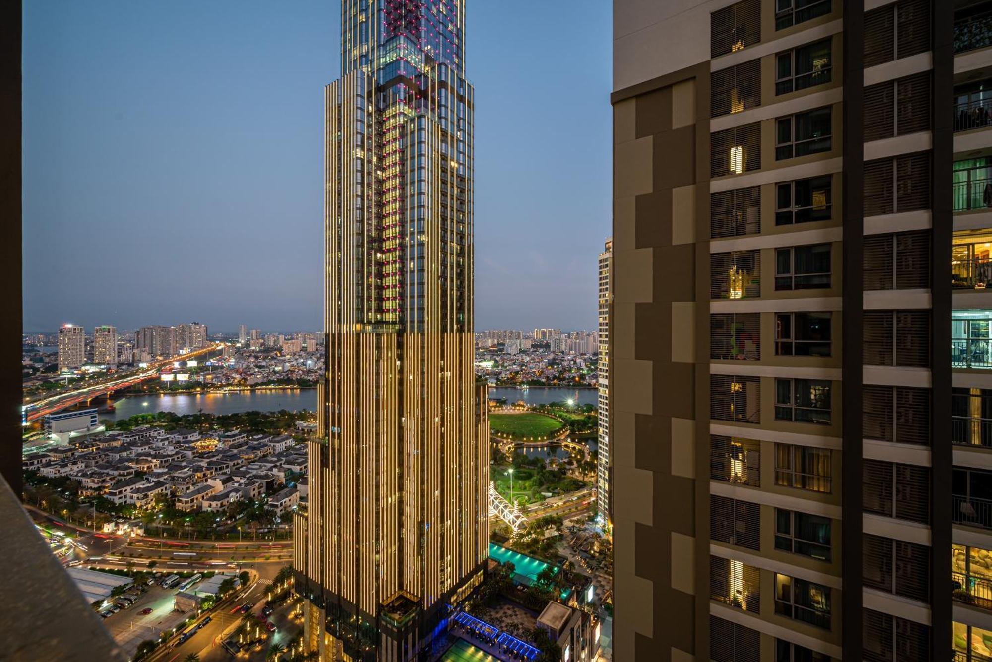 Luxury Apartment At Vinhomes Central Park Ciudad Ho Chi Minh  Exterior foto
