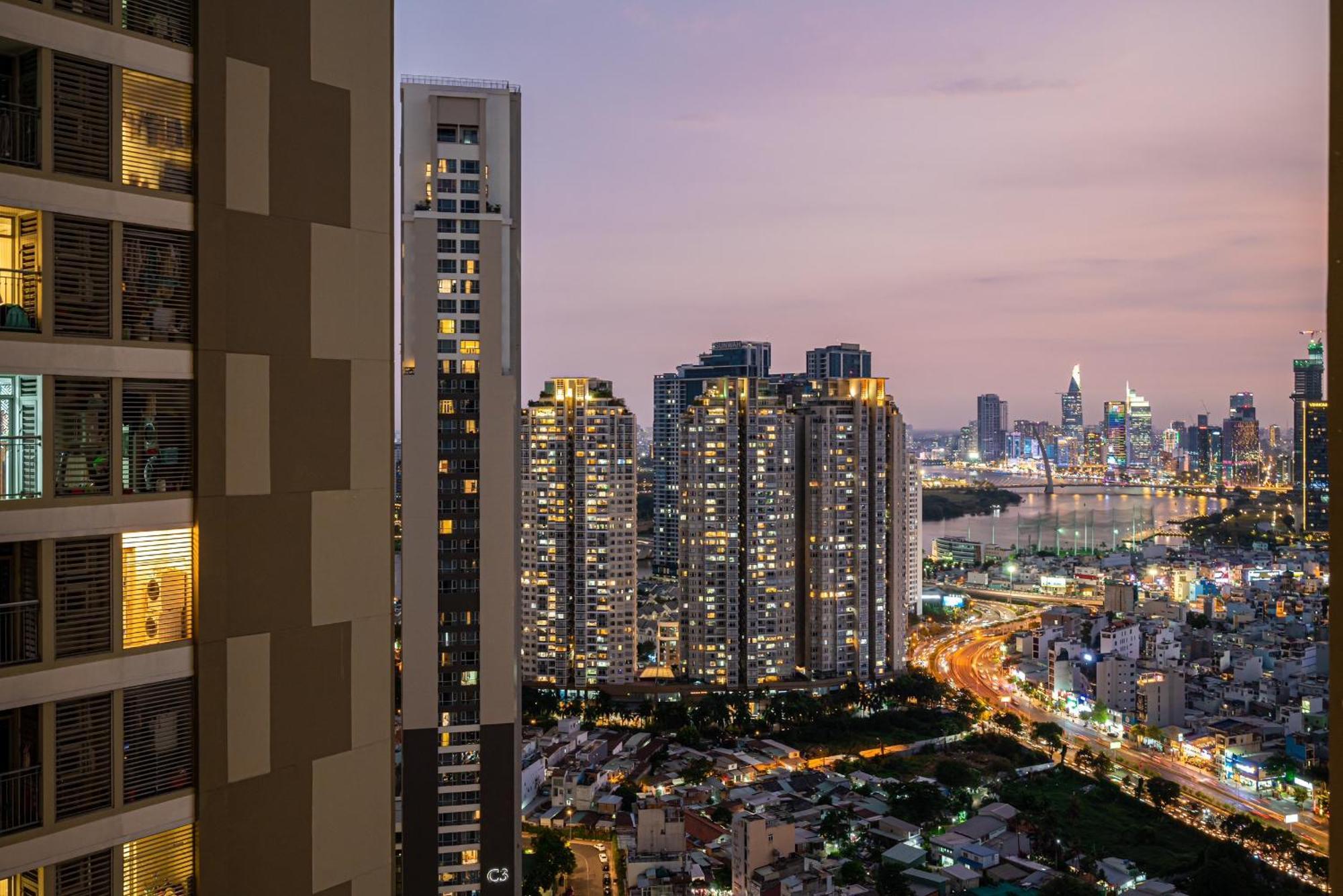Luxury Apartment At Vinhomes Central Park Ciudad Ho Chi Minh  Exterior foto