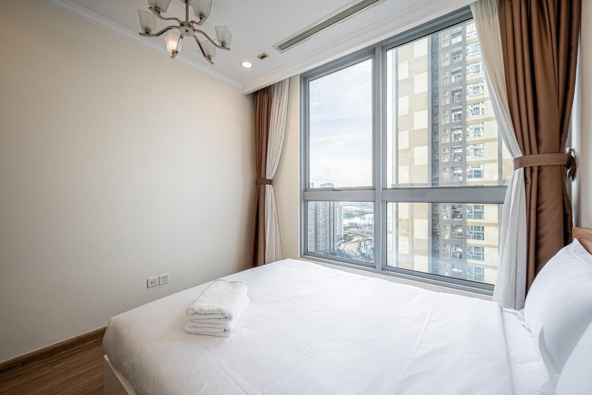 Luxury Apartment At Vinhomes Central Park Ciudad Ho Chi Minh  Exterior foto