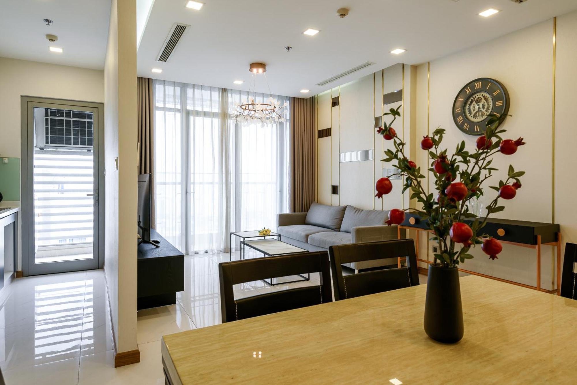 Luxury Apartment At Vinhomes Central Park Ciudad Ho Chi Minh  Exterior foto