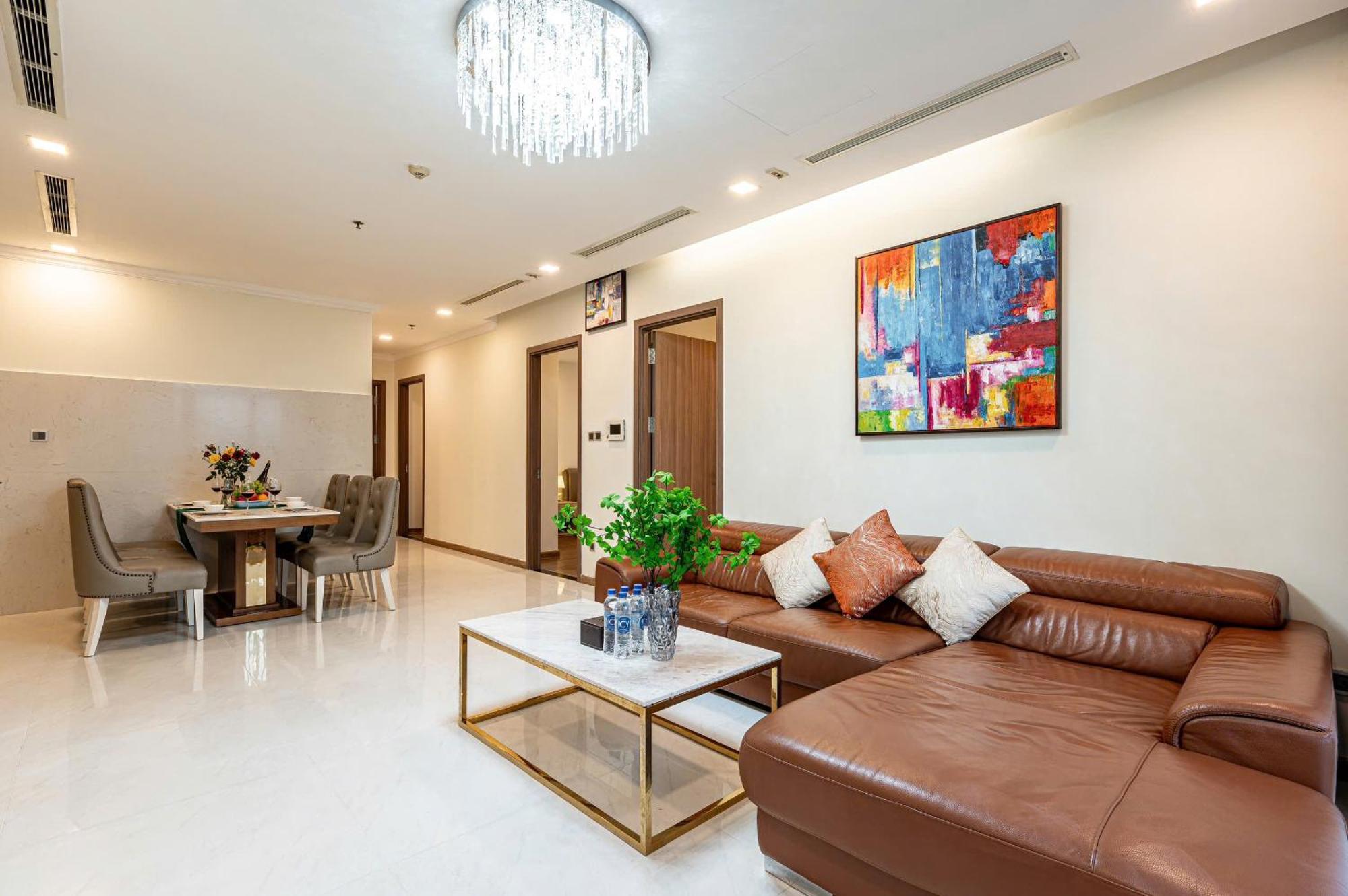Luxury Apartment At Vinhomes Central Park Ciudad Ho Chi Minh  Exterior foto
