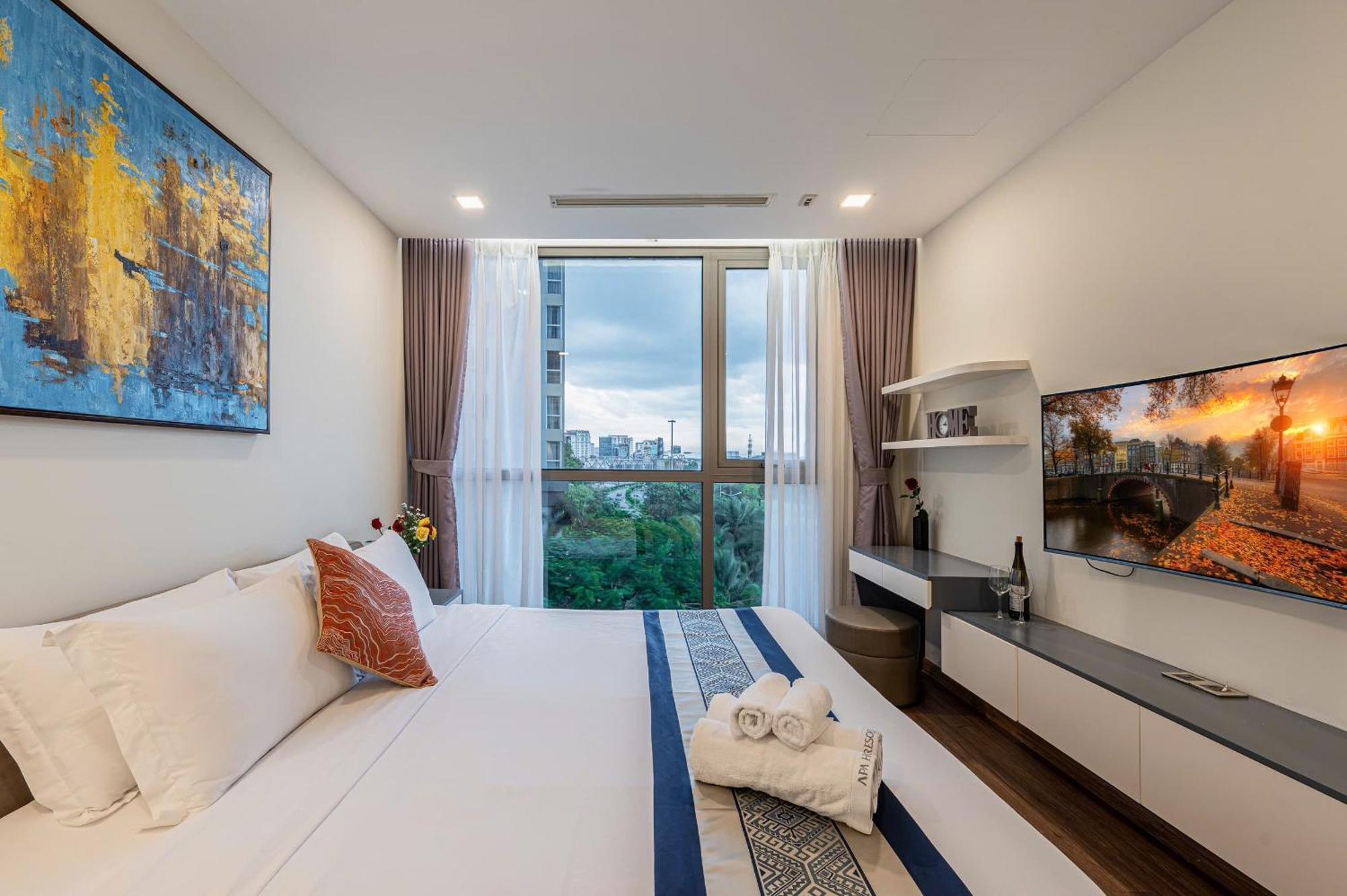 Luxury Apartment At Vinhomes Central Park Ciudad Ho Chi Minh  Exterior foto
