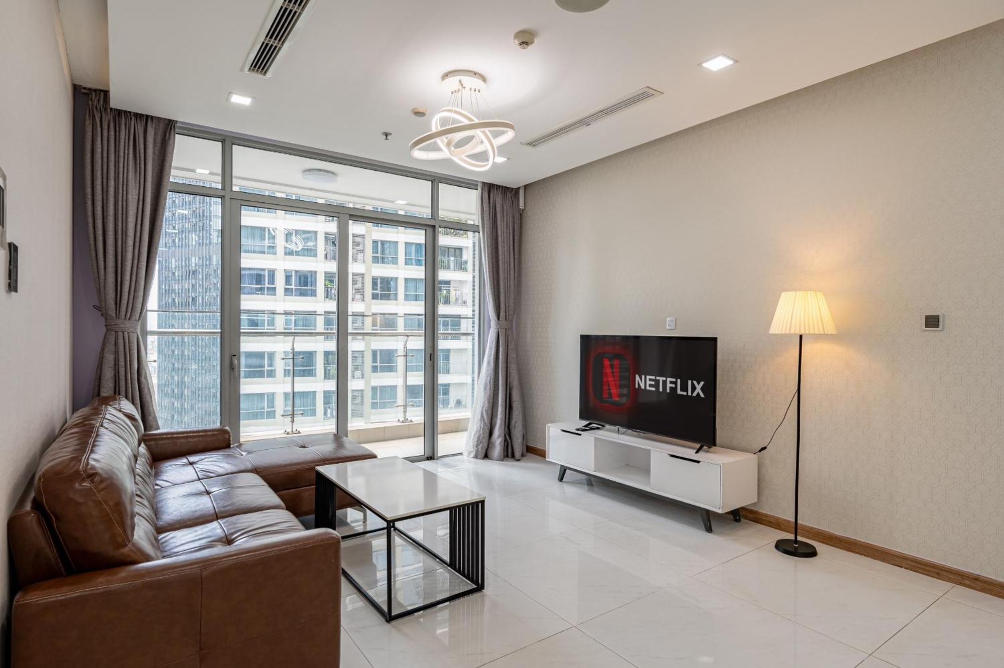 Luxury Apartment At Vinhomes Central Park Ciudad Ho Chi Minh  Exterior foto