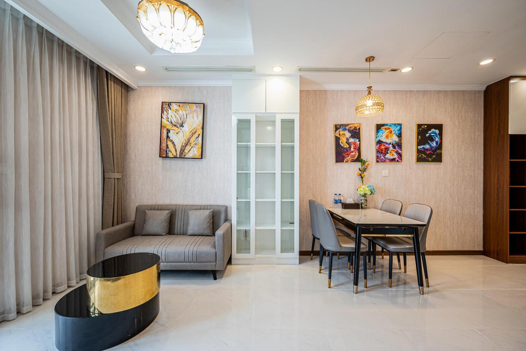 Luxury Apartment At Vinhomes Central Park Ciudad Ho Chi Minh  Exterior foto