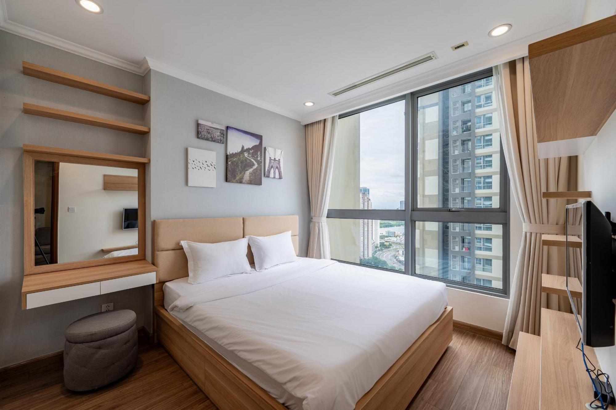 Luxury Apartment At Vinhomes Central Park Ciudad Ho Chi Minh  Exterior foto