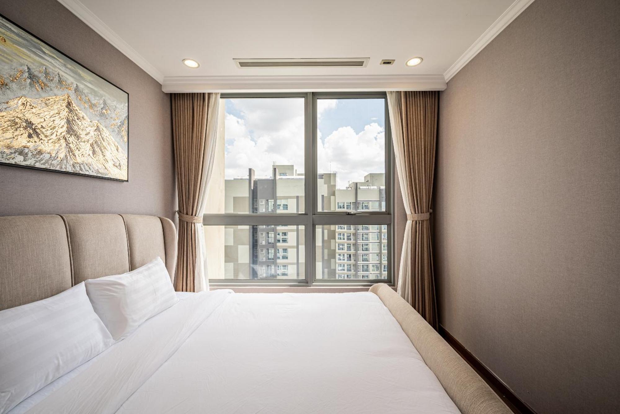 Luxury Apartment At Vinhomes Central Park Ciudad Ho Chi Minh  Exterior foto