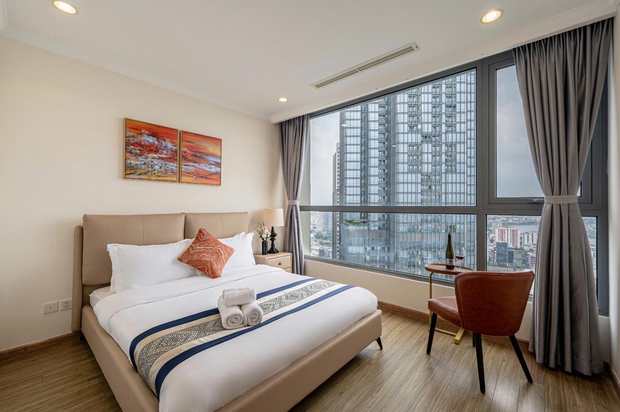 Luxury Apartment At Vinhomes Central Park Ciudad Ho Chi Minh  Exterior foto