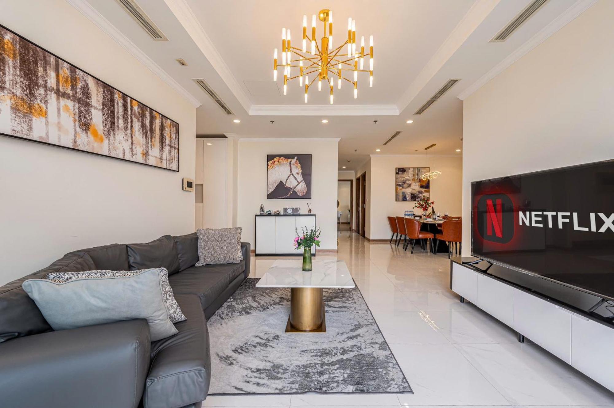 Luxury Apartment At Vinhomes Central Park Ciudad Ho Chi Minh  Exterior foto